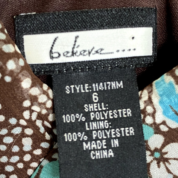 Vtg Believe Y2K Babydoll Maxi Dress Size 6 Asymmetric Fairy Whimsigoth Grunge - Picture 10 of 15